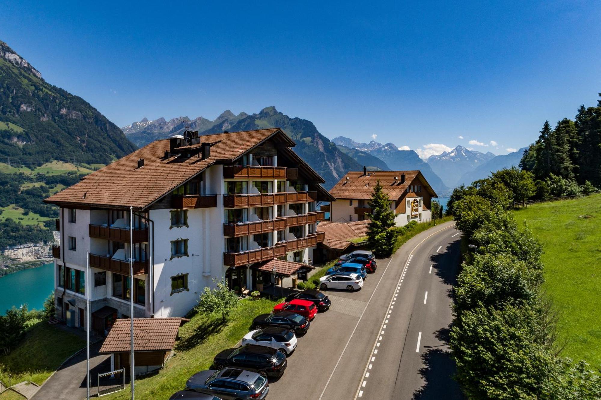 Ferienwohnungen Hotel Bellevue Seelisberg Kültér fotó